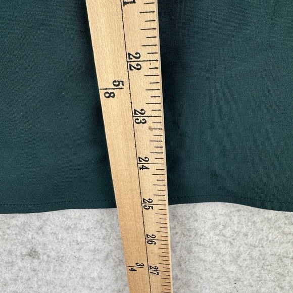 NWT Marc New York Skirt Womens Medium Green Faux Wrap Buckle Stretch Pencil - Picture 6 of 9